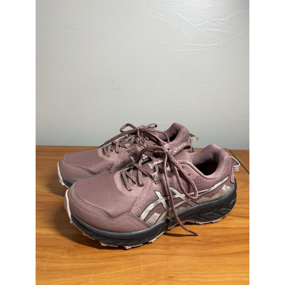 ASICS Gel Venture 10‎ Womens 8 Trail Running Hiking Shoes Mauve Dusty Pink